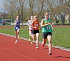 Daniel Hodgkinson (Walsend) wins the 1500 metres at the North of England, Div. 4E, Whitley Bay.